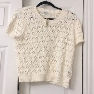 Madewell Carrington Short Sleeve Sweater Tee